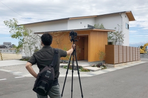 富山県富山市,自然素材の家の外観写真